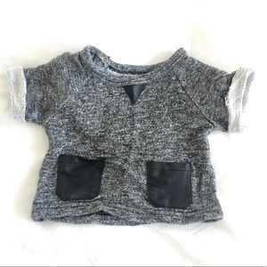 7 For All Mankind Baby Girl Sweatshirt Top